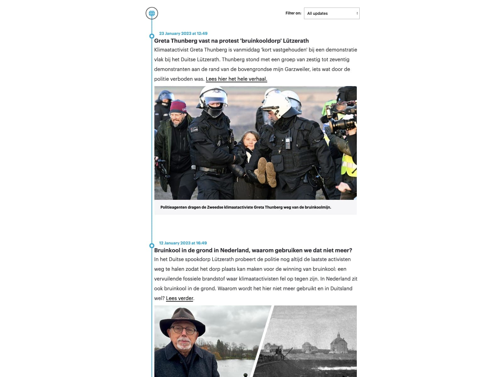 The Liveblog embedded below.