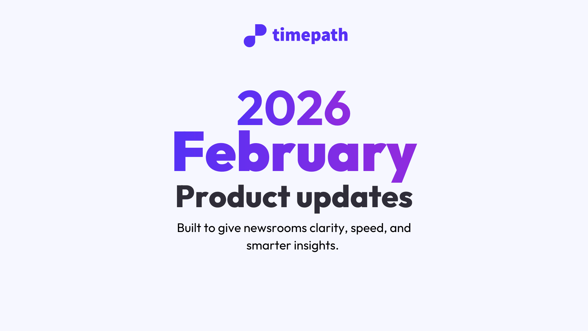 February product update