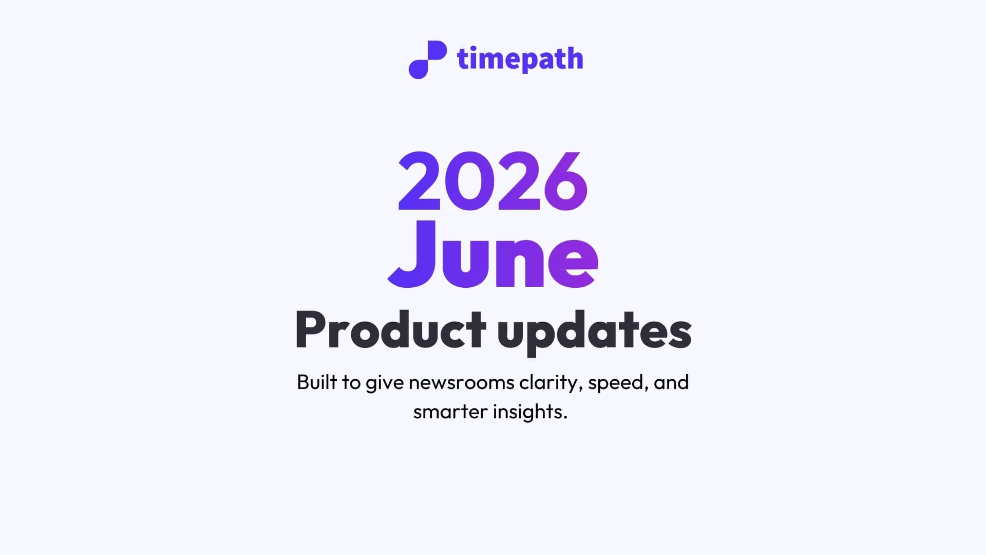 Product update June 2026