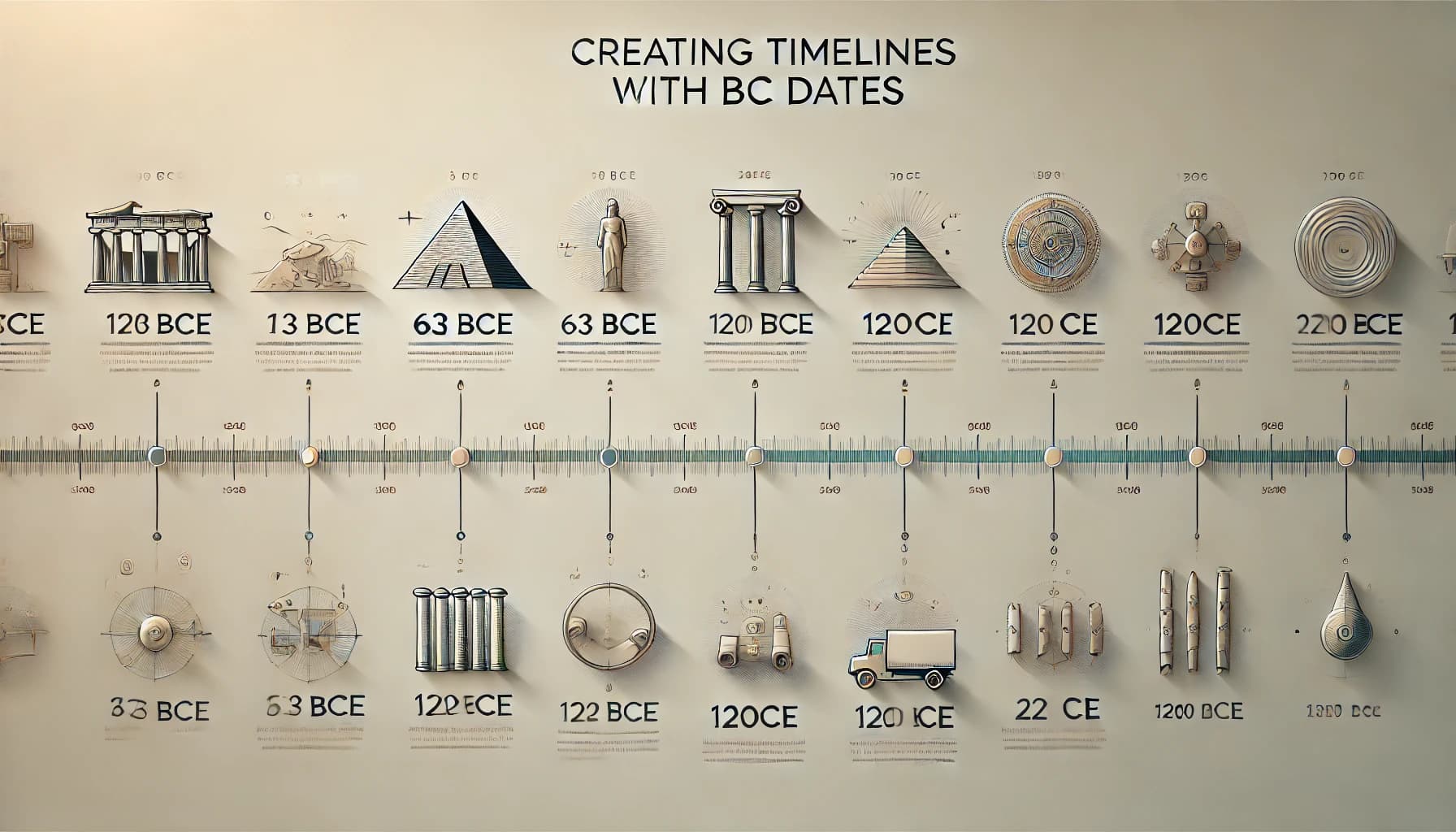 How to Create Timelines with BC Dates in Timepath | A Simple Guide